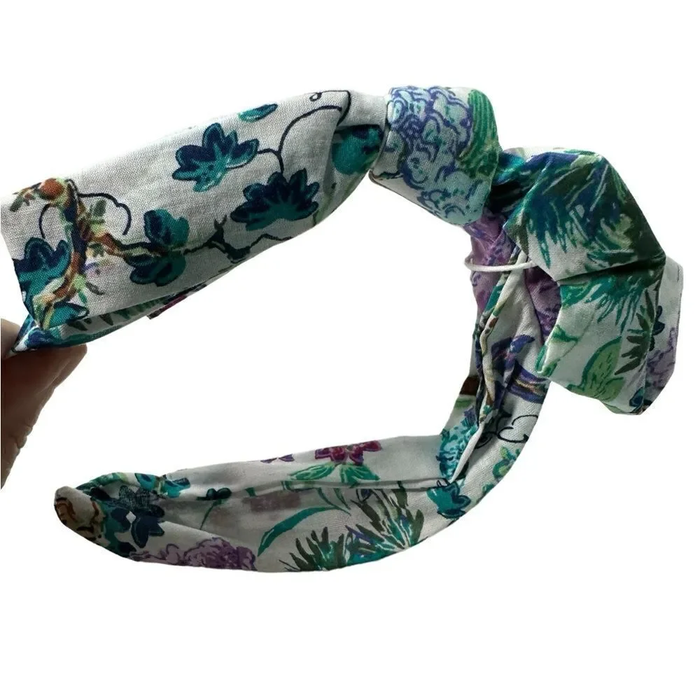 NWT Janie and Jack Baby/Girls Floral Headband &  Bucket Hat White/Pink - 18-24M